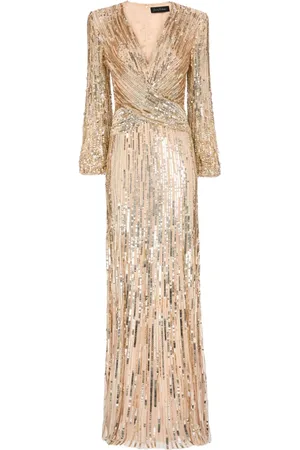Jenny Packham Abito lungo Cosmos