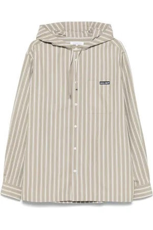 Maison Kitsuné Camicia con cappuccio