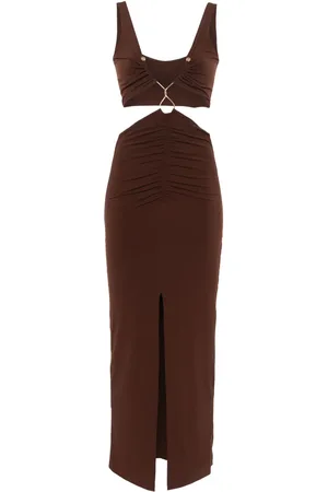 NISSA Abito lungo con dettaglio cut-out