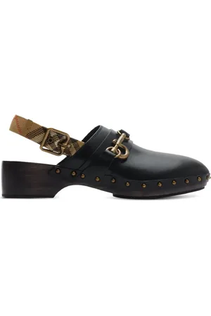Burberry Clogs in pelle con cinturino