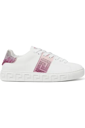 VERSACE Sneakers Greca con cristalli