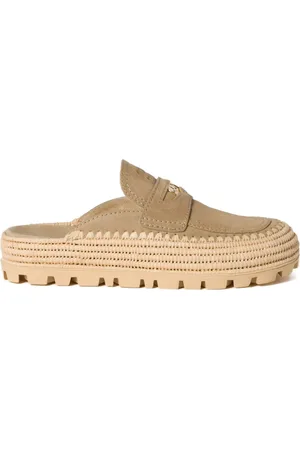 Miu Miu Mules in pelle scamosciata