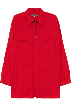 YOHJI YAMAMOTO Camicia con colletto ampio