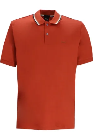 HUGO BOSS Polo con colletto a contrasto