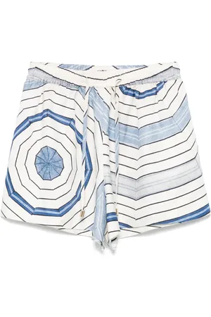Sandro X Louise Bourgeois Shorts con stampa geometrica