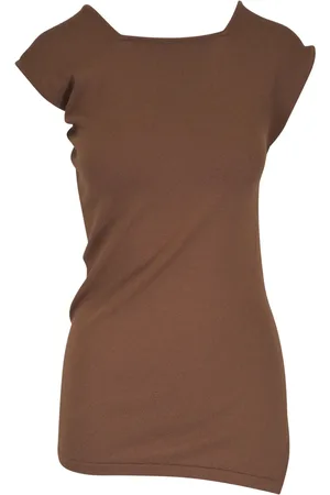 Khaite T-shirt Josif con scollo asimmetrico