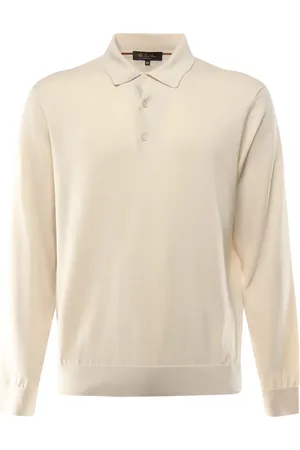 Loro Piana Polo in cotone con ricamo logo