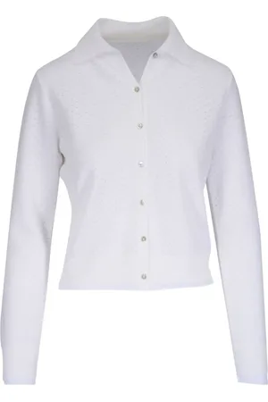 Vince Cardigan con colletto stile polo