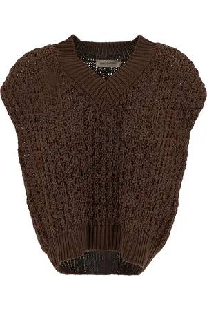 GENTRYPORTOFINO Gilet smanicato in maglia