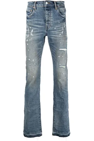 Purple Brand Jeans con effetto vernice