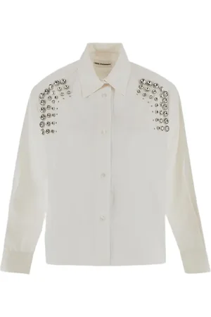 Des Phemmes Camicia con cristalli