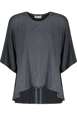 HERNO T-shirt con maniche ampie