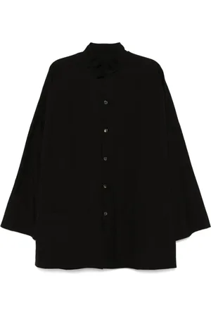 YOHJI YAMAMOTO Stand-up collar shirt