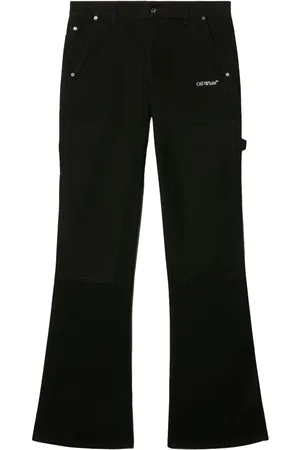 OFF-WHITE Pantaloni con ricamo