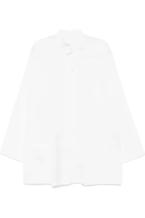YOHJI YAMAMOTO Camicia con colletto rialzato