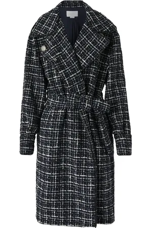 GENNY Cappotto doppiopetto in tweed