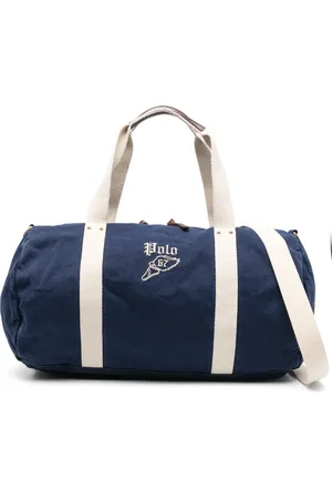 Ralph Lauren Borsone in tela con ricamo