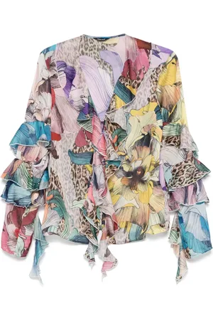 Roberto Cavalli Camicia a fiori