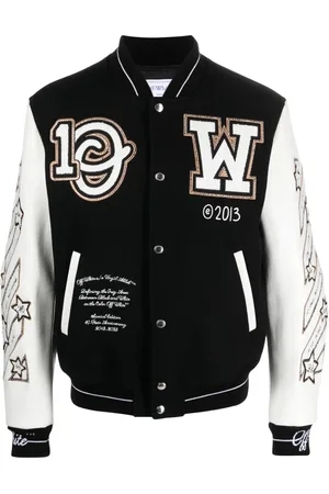 OFF-WHITE Giacca varsity Logic