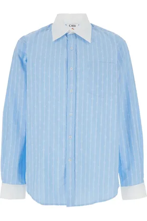 Casablanca Camicia Laurel con monogramma