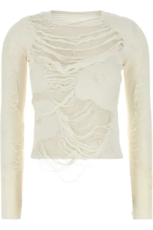 Maison Margiela Maglione con effetto vissuto