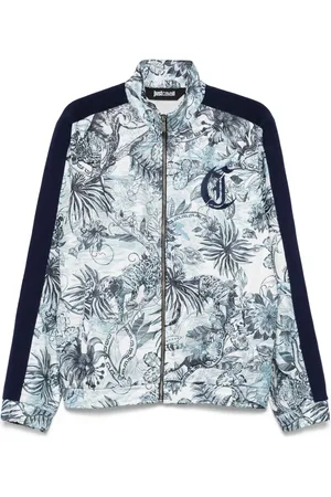 Roberto Cavalli Felpa con stampa Jungle