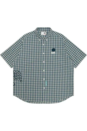 A Bathing Ape Camicia con motivo tartan