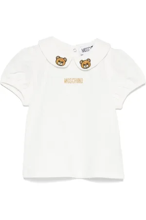 Moschino T-shirt con ricamo Teddy Bear