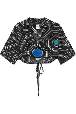 Sandro Blusa con stampa geometrica
