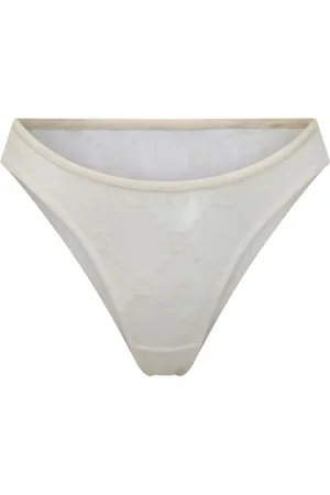 Marine Serre Slip con motivo jacquard