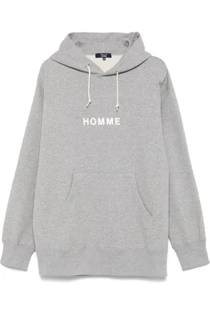 Comme des Garçons Felpa con cappuccio e logo