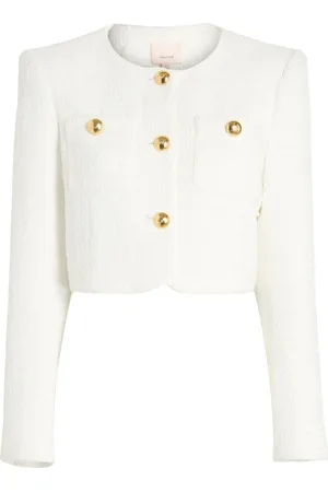 Cinq A Sept Giacca Auden crop in tweed