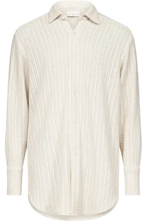 Ludovic De Saint Sernin Camicia con dettaglio a treccia