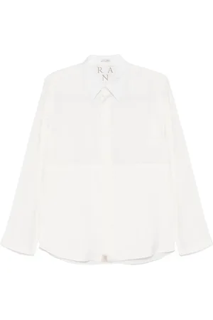RANRA Camicia con effetto stropicciato