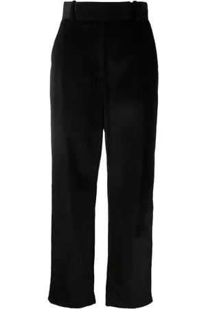 Totême Pantaloni a coste con pieghe