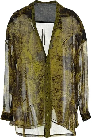 Rick Owens Camicia trasparente