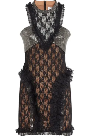 Self-Portrait Abito corto Lace Crystal
