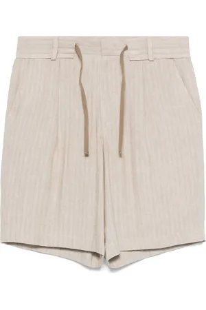 Emporio Armani Shorts con motivo a spina di pesce
