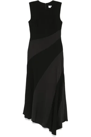 NISSA Abito midi con design a inserti