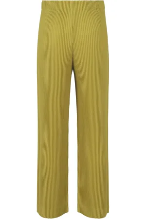 Issey Miyake Pantaloni affusolati plisettati