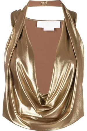 GENNY Top con effetto metallizzato