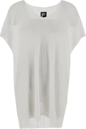 FISICO Abito in maglia traforata