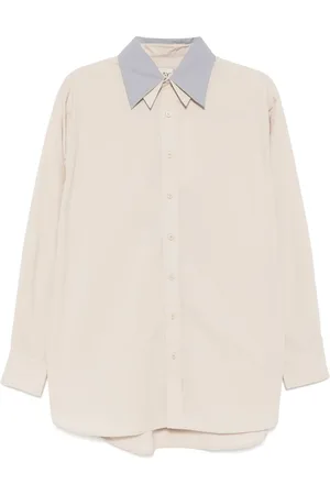 Recto Camicia con colletto a contrasto