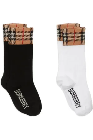 Burberry Set di 2 paia di calzini Vintage Check