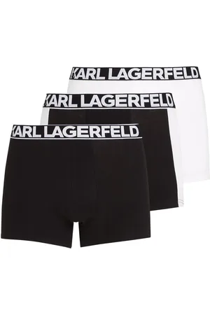 Karl Lagerfeld Set di 3 boxer Bold Logo