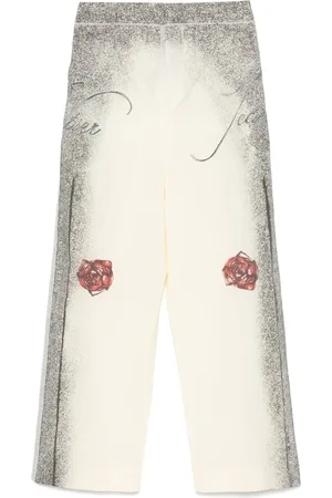 Jean Paul Gaultier Pantaloni con motivo tattoo