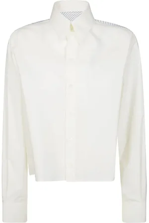 Maison Margiela Camicia in cotone elasticizzato