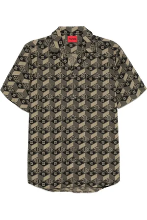 HUGO BOSS Camicia con stampa