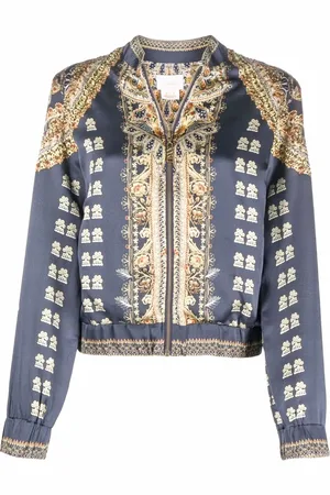 Camilla Bomber con stampa grafica