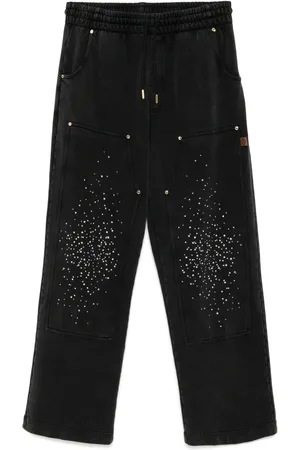 Casablanca Pantaloni La Premonition con cristalli